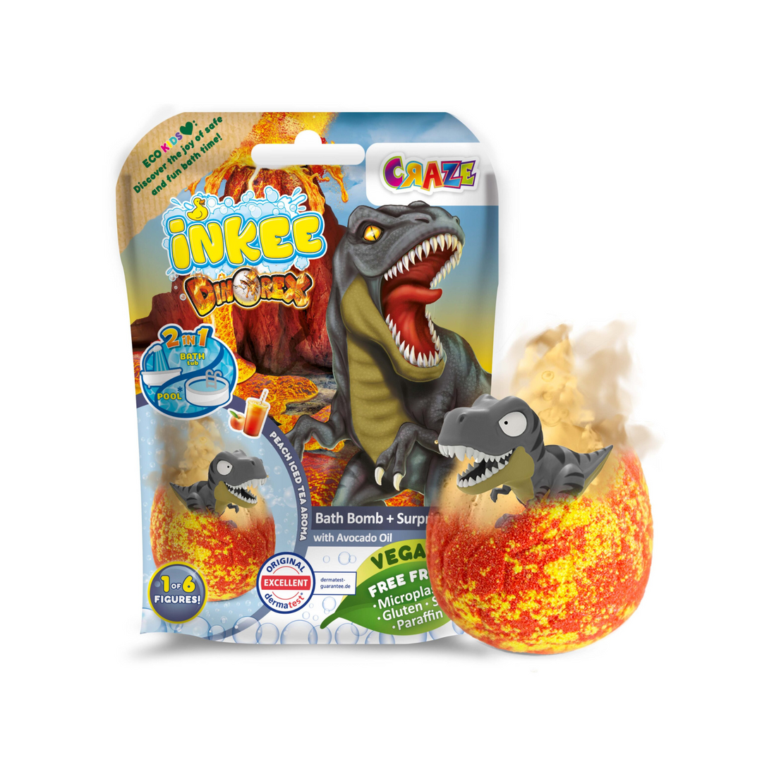 BOMBA DE BAÑO DE DINOSAURIO