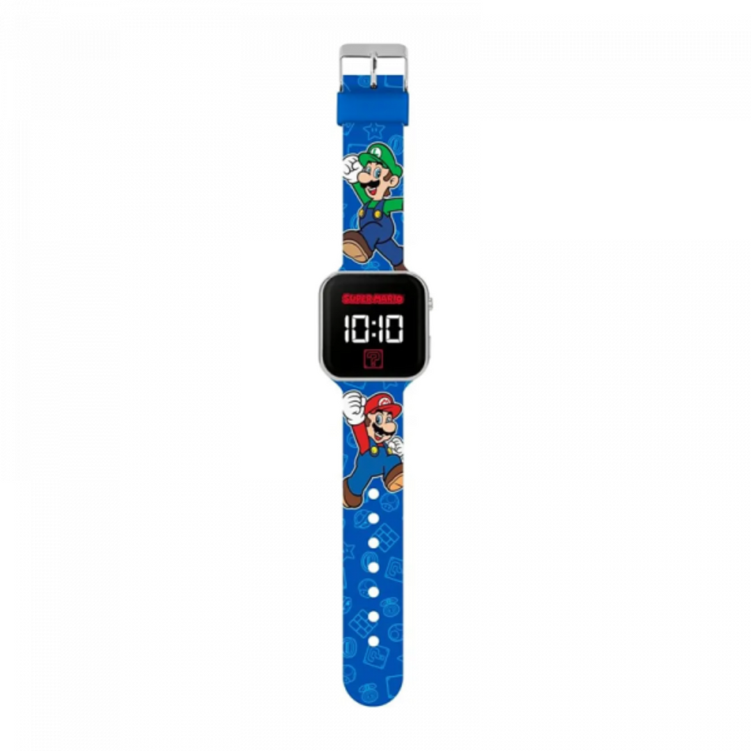 RELOJ SUPER MARIO LED