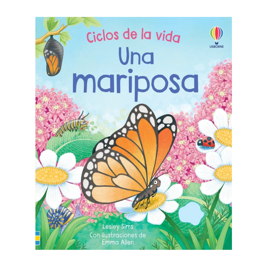 LIBRO CICLO DE LA VIDA, MARIPOSA