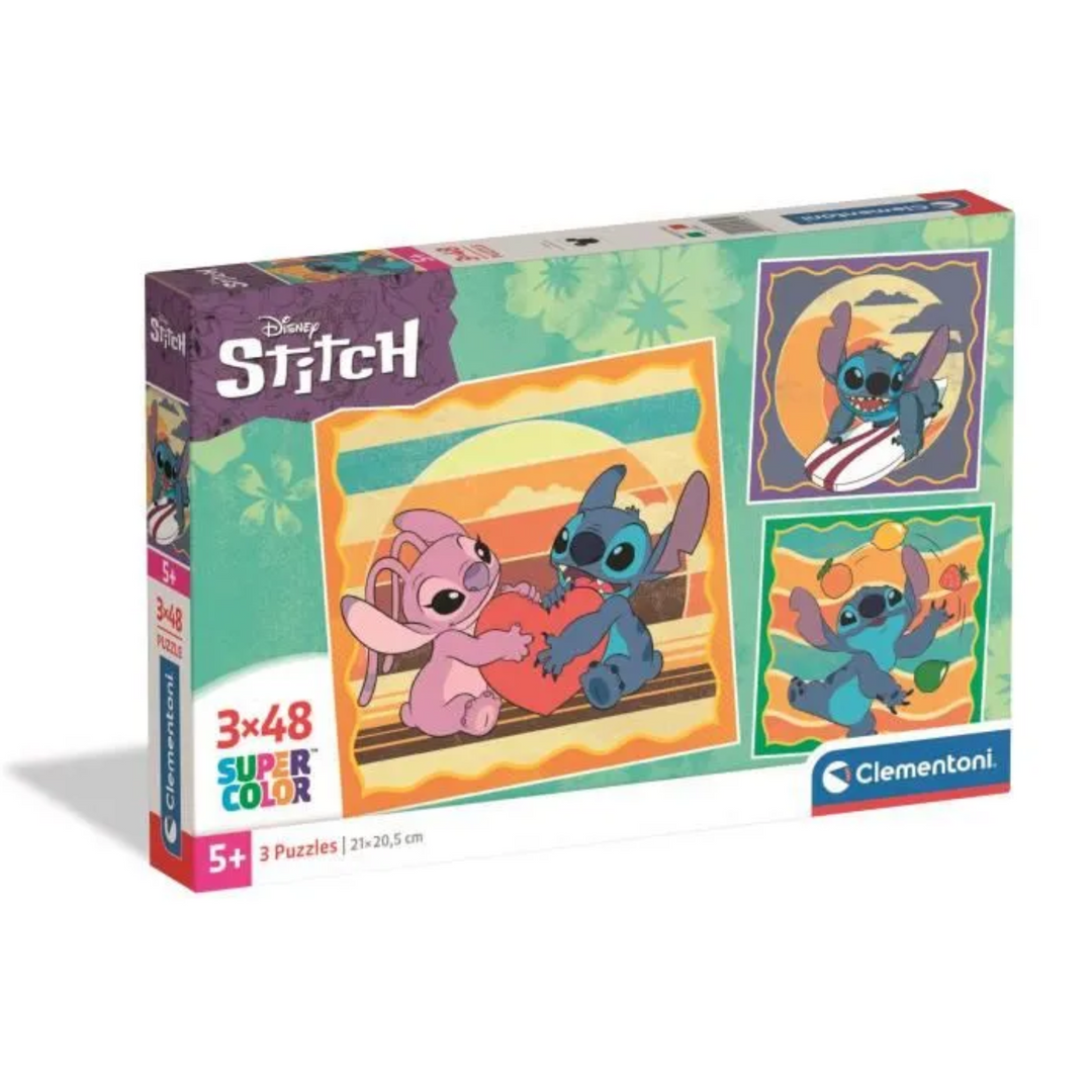 PUZZLE 3x48 PIEZAS STITCH