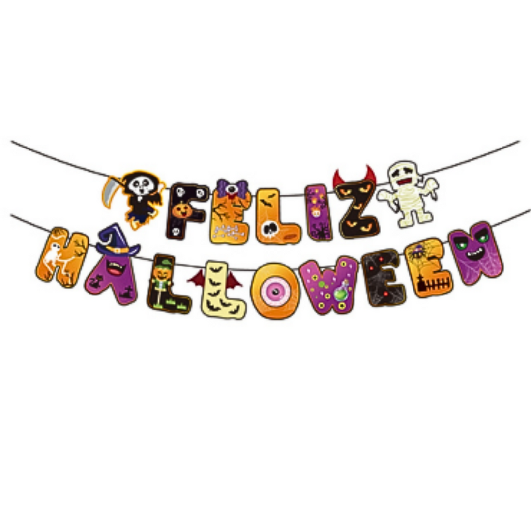 BANDERIN HALLOWEEN