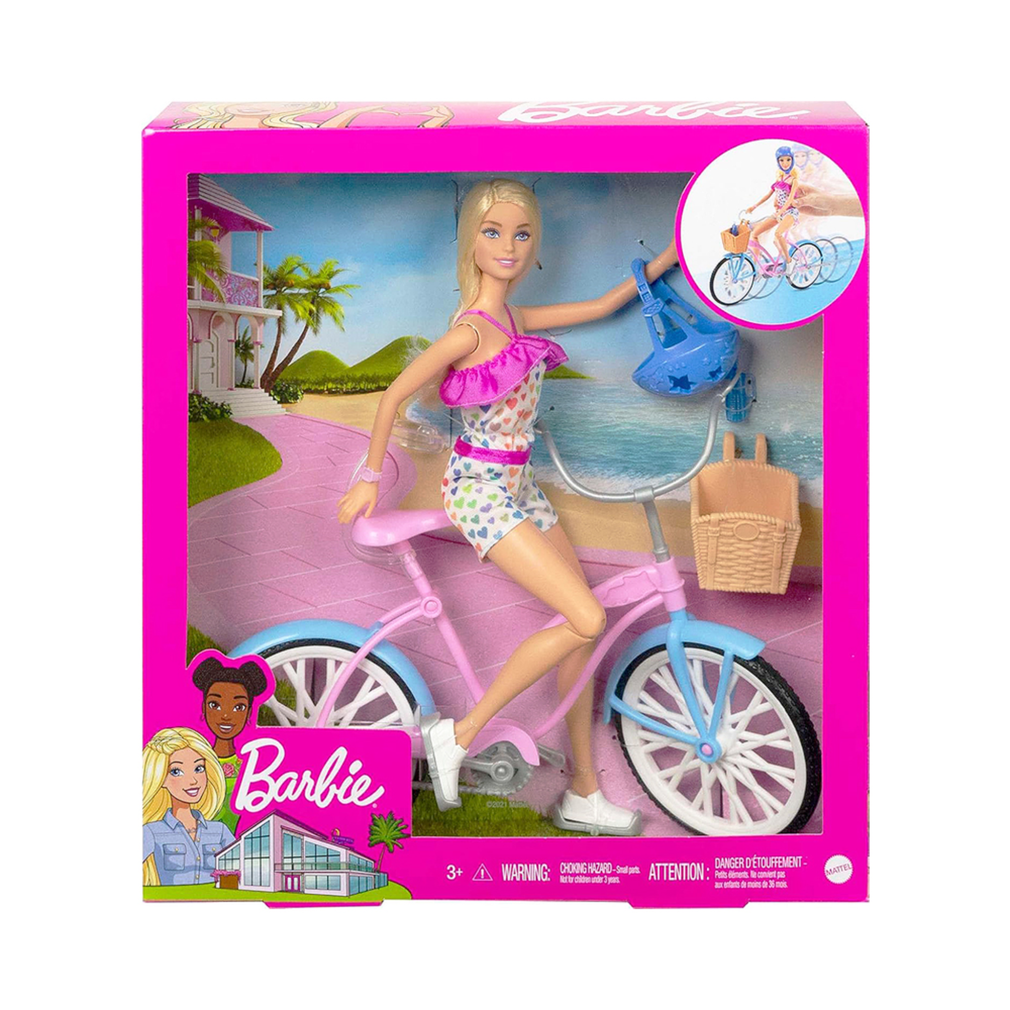 BARBIE EN BICICLETA – Jugueteria Girasol