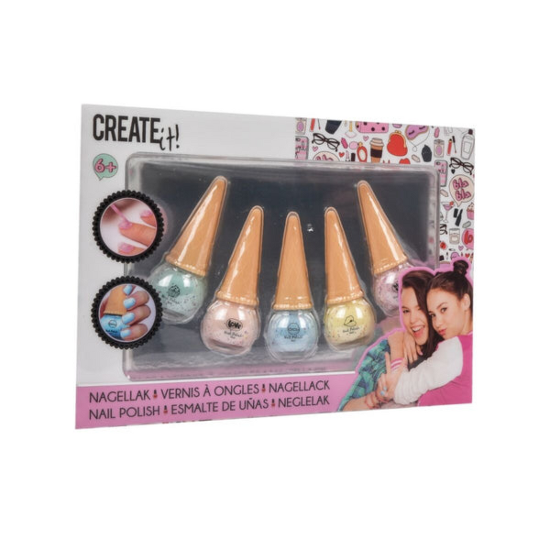 SET 6 ESMALTE DE UÑAS HELADOS