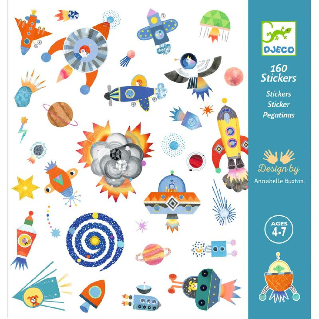 Paper Stickers Interestellar