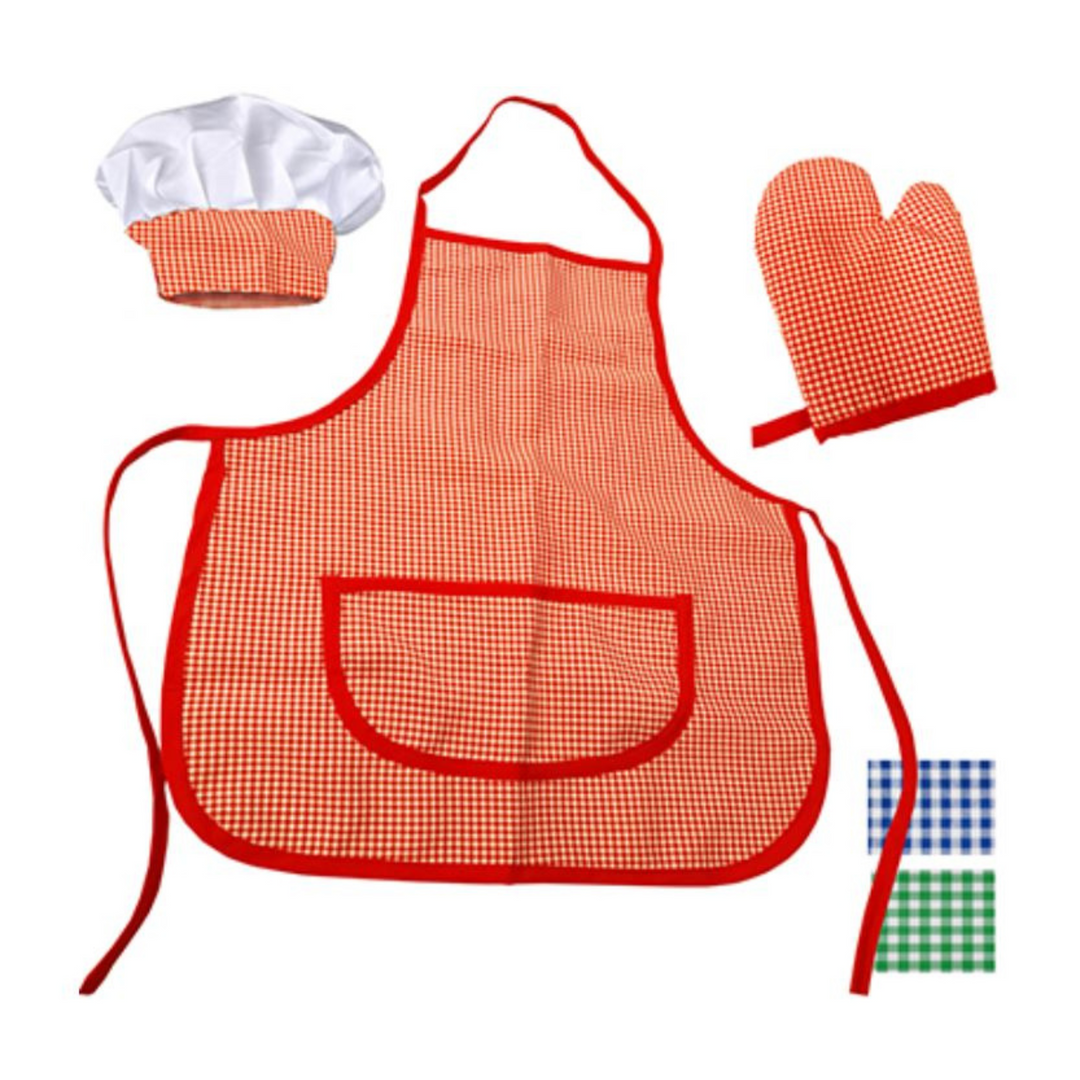 DISFRAZ COCINERO 3 PIEZAS