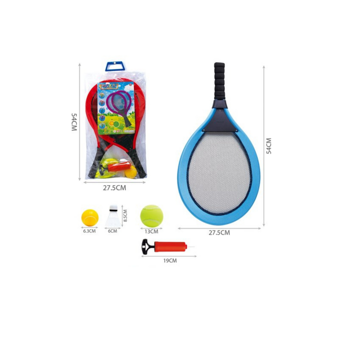 JUEGO DE RAQUETAS TENNIS/BADMINTON