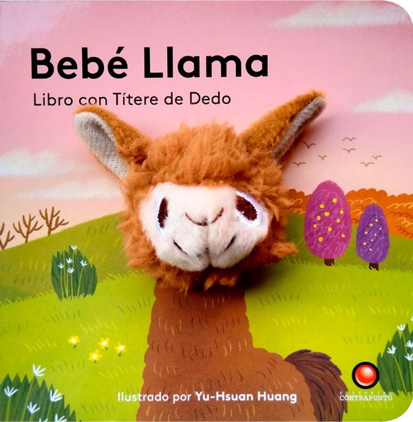 Libro Con Títere De Dedo LLama