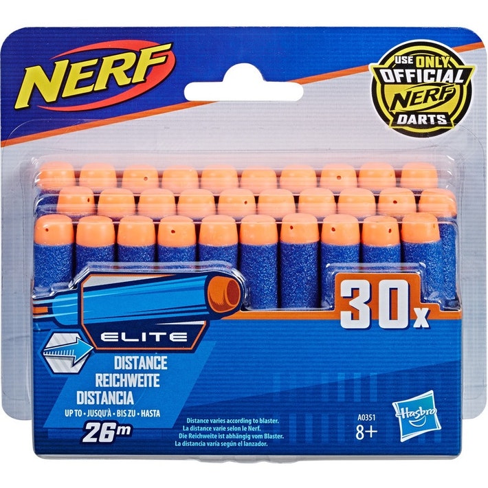 Balas Nerf 30 Dardos