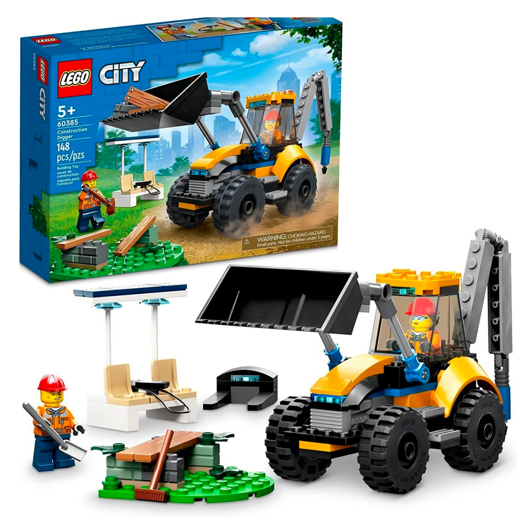 Lego Excavadora De Construcción