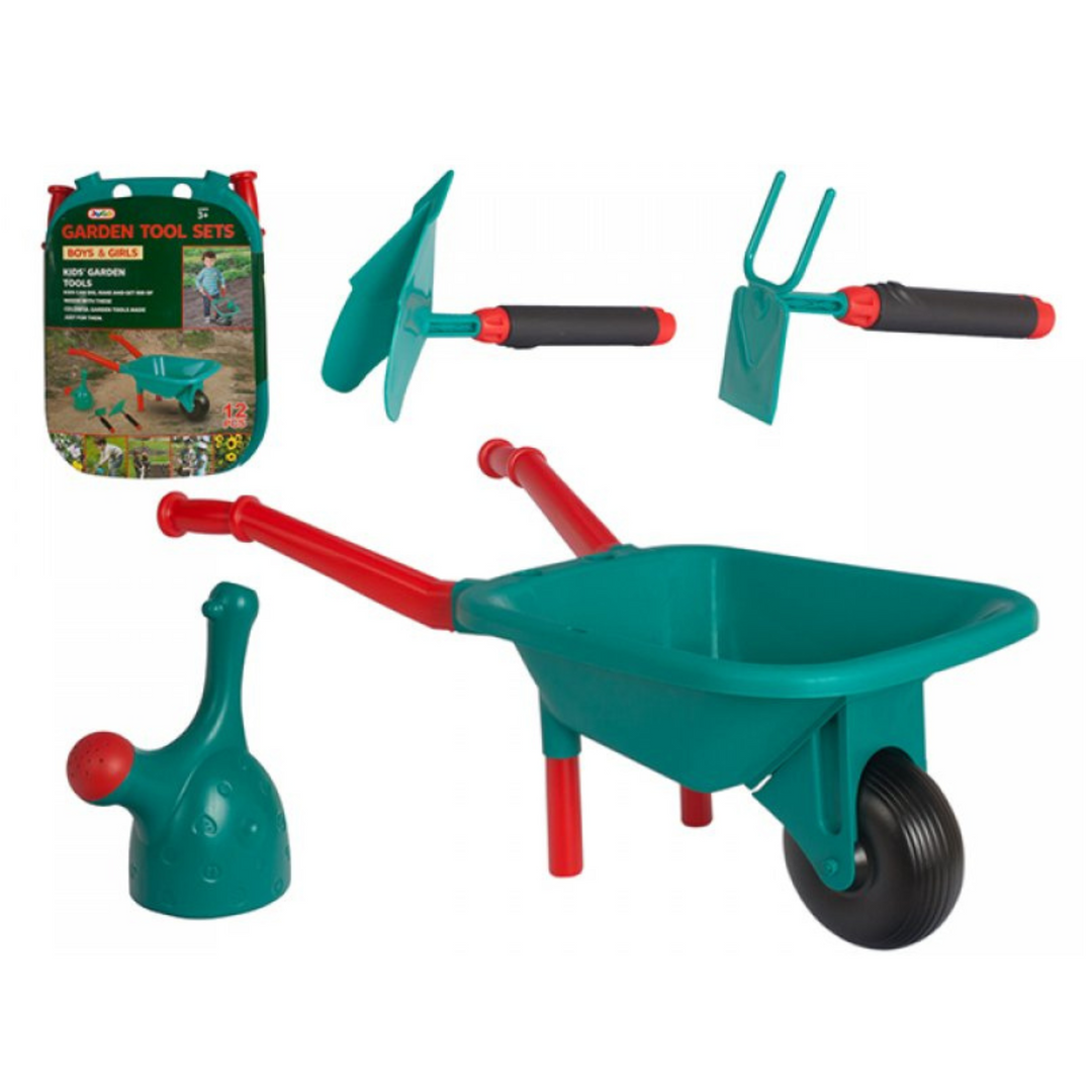 CARRETILLA CON SET DE JARDINERIA