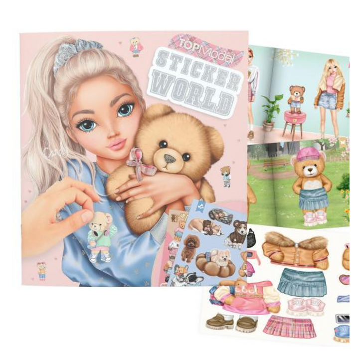 LIBRO TOP MODEL TEAM TEDDY
