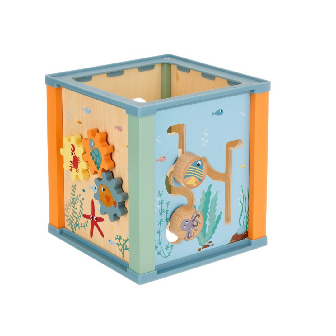 CUBO DIDACTICO MADERA 5 EN 1