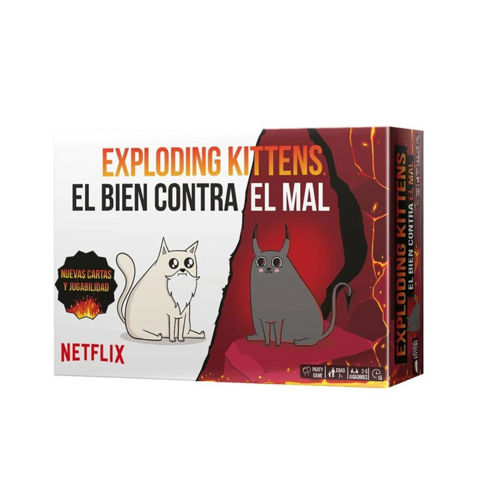 EXPLODING KITTENS EL BIEN CONTRA EL MAL