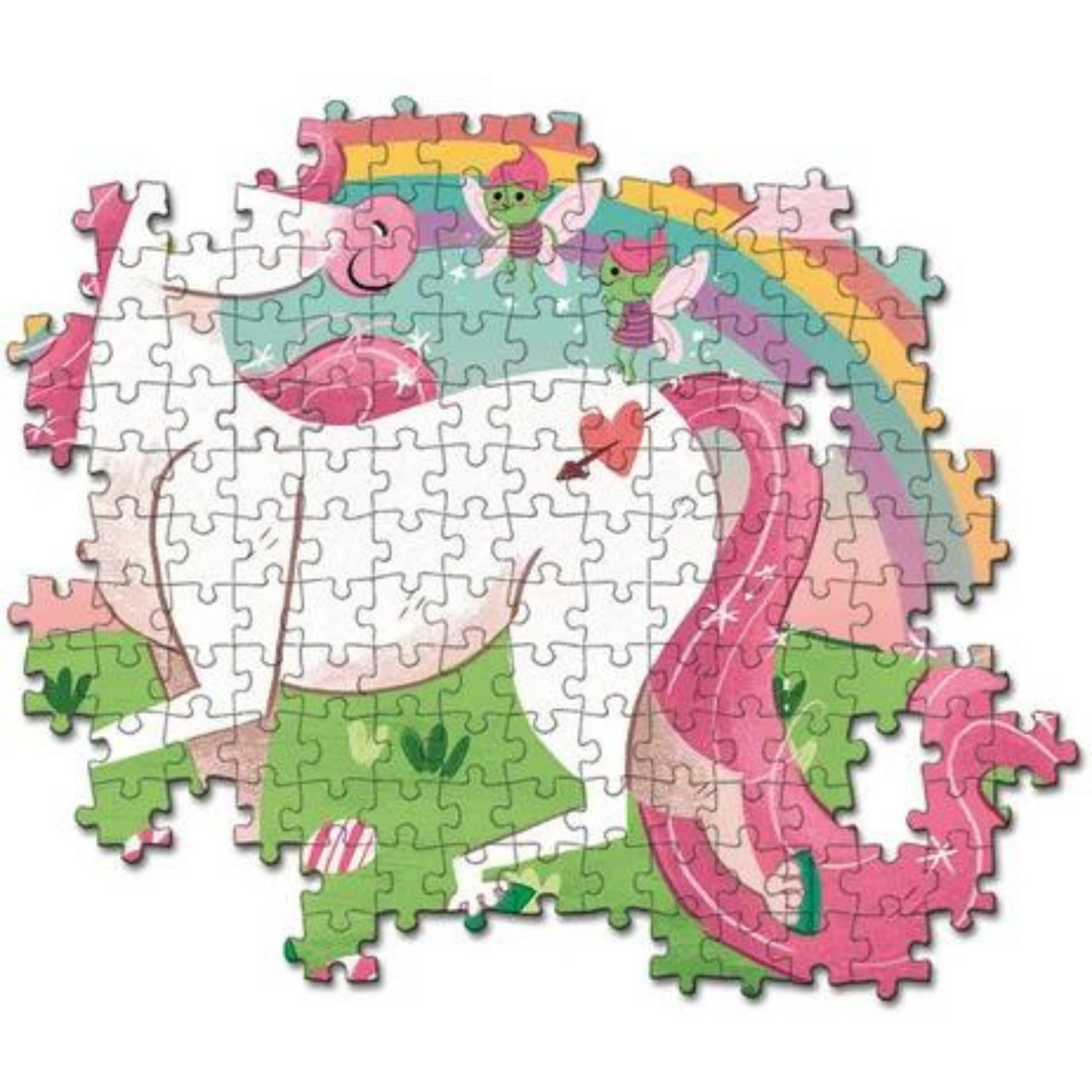 Puzzle 104 Piezas Unicornio Brillantes