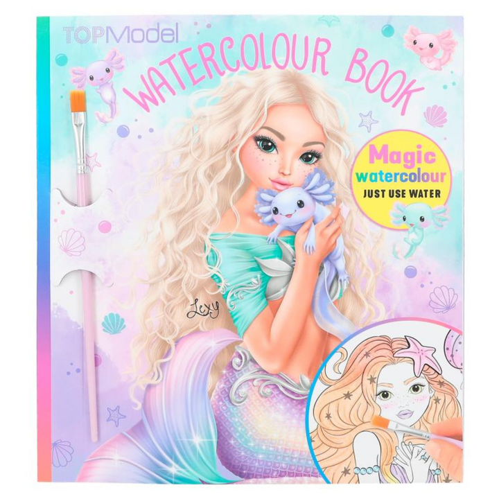 LIBRO ACUARELAS SIRENA