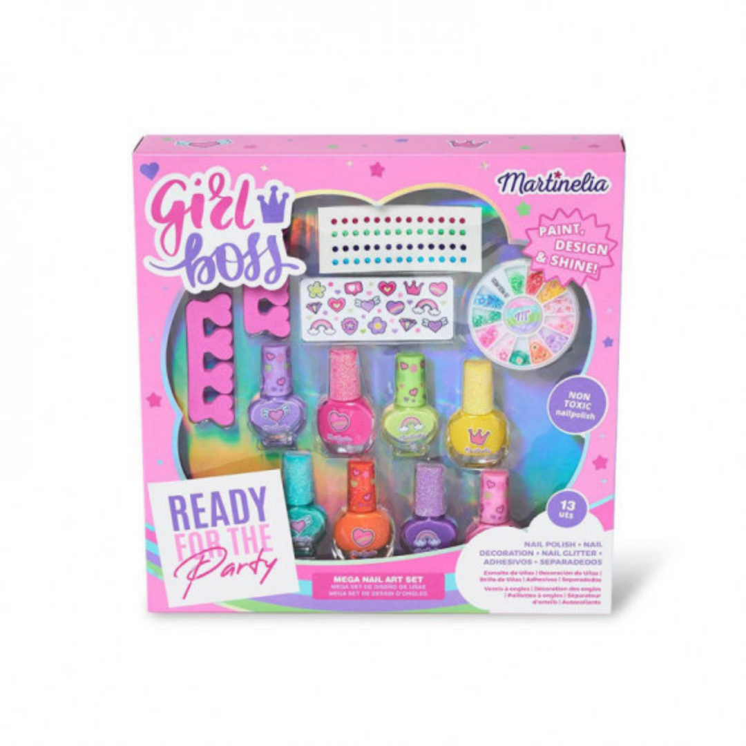 Super Girls Mega Set De Uñas