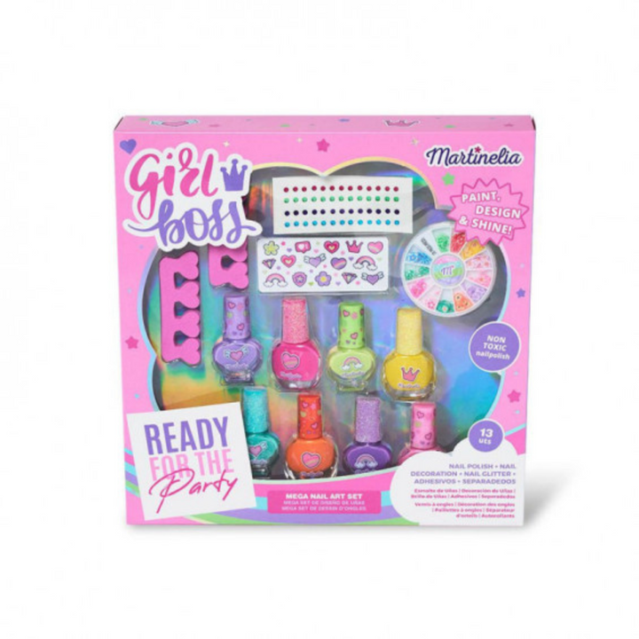 Super Girls Mega Set De Uñas