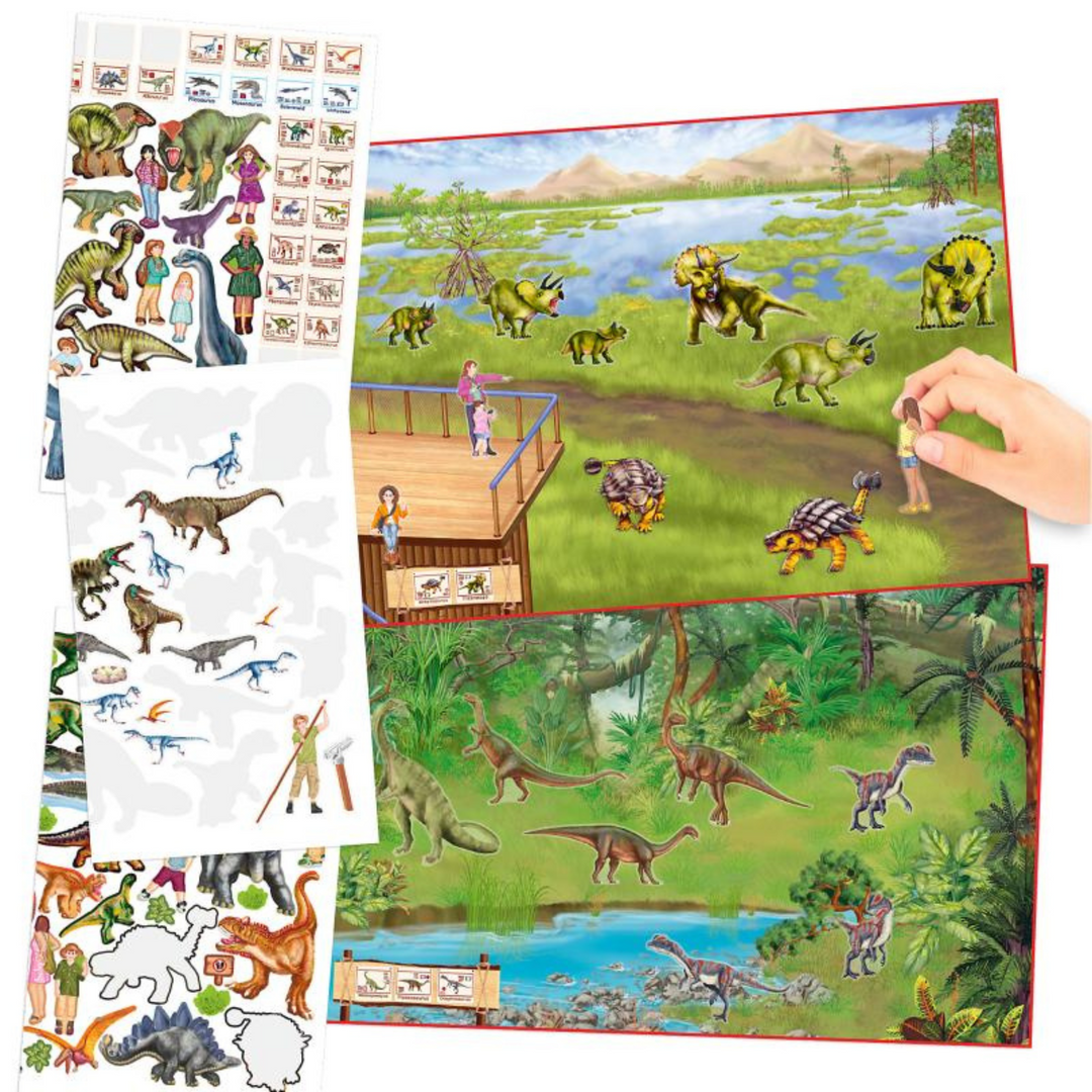 LIBRO CREA YOUR DINO ZOO