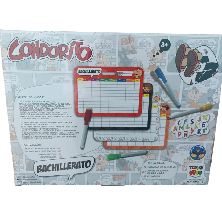 BACHILLERATO CONDORITO