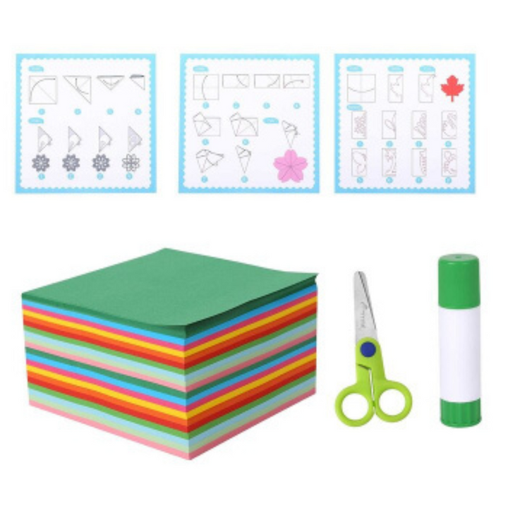 SET ORIGAMI 500 PIEZAS