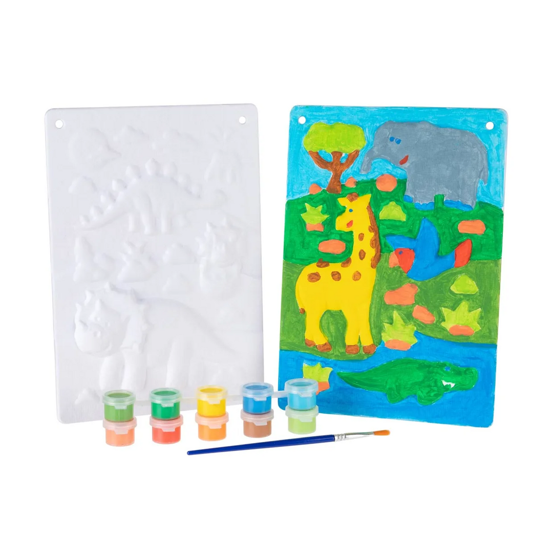 PINTAR 3D DINOSAURIO