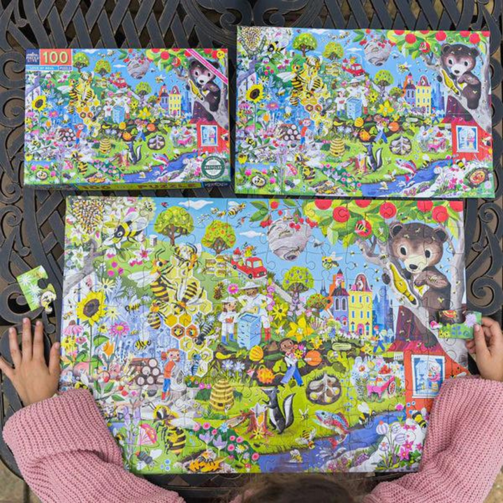PUZZLE 100 PIEZAS AMOR POR LAS ABEJAS
