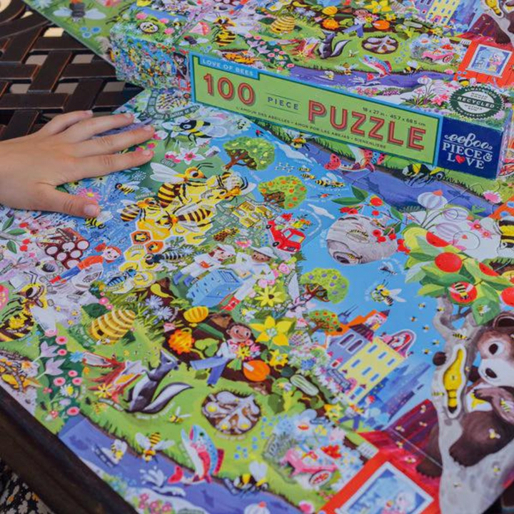 PUZZLE 100 PIEZAS AMOR POR LAS ABEJAS