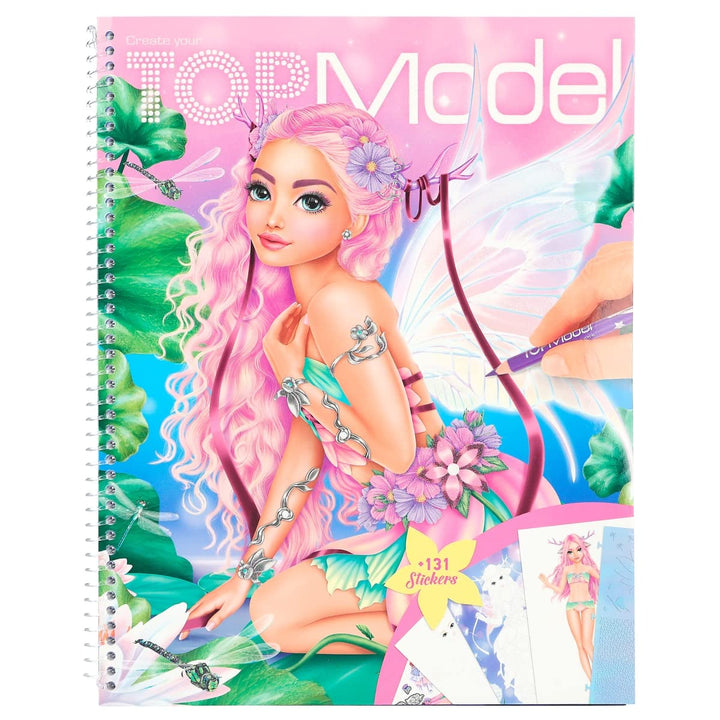 LIBRO PARA DISEÑAR Y COLOREAR FANTASIA