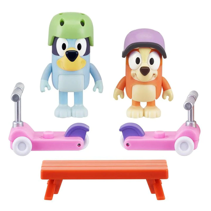 Bluey  Set Vehículos Y Figuras