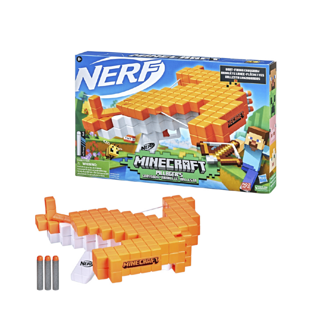 NERF BALLESTA MINECRAFT