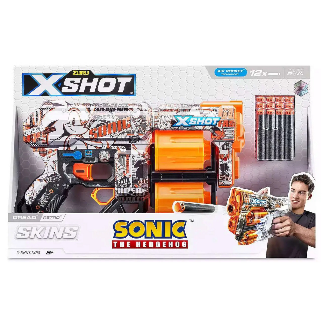 PISTOLA SKIN SONIC 12 DARDOS