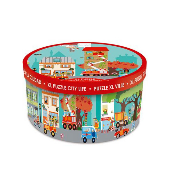 PUZZLE DE PISO 100 PIEZSAS DE CIUDAD