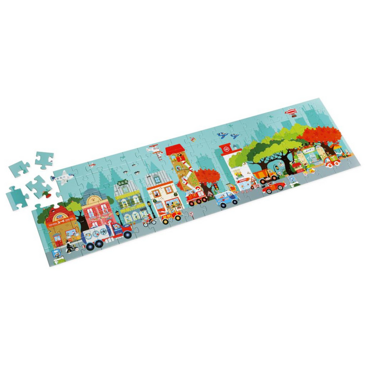 PUZZLE DE PISO 100 PIEZSAS DE CIUDAD