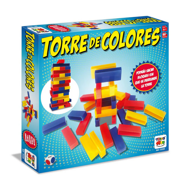 TORRE COLORES 45 PIEZAS