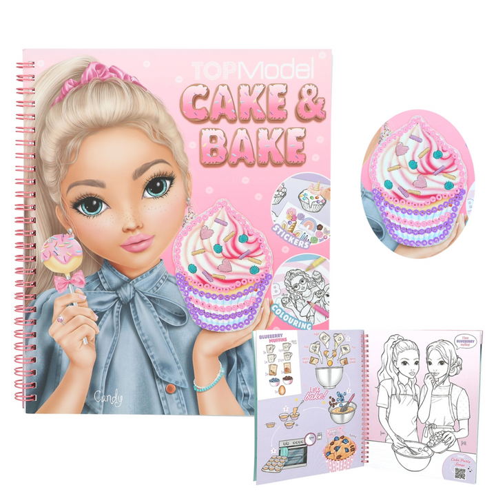 LIBRO PARA PINTAR CON LENTEJUELAS DE CAKE