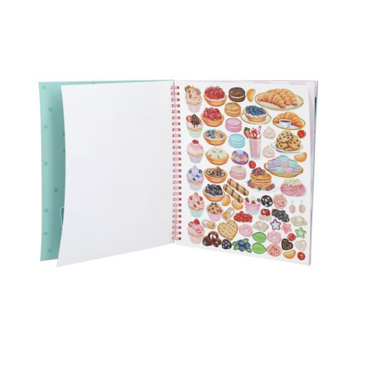 LIBRO PARA PINTAR CON LENTEJUELAS DE CAKE