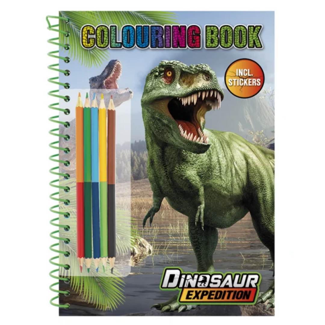 COLOURING BOOK DINOSAURIO