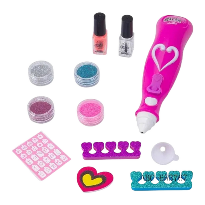 SET UÑAS CON BOLIGRAFO