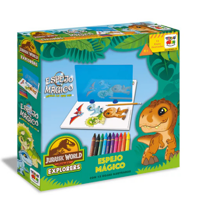 ESPEJO MAGICO DINOSAURIO