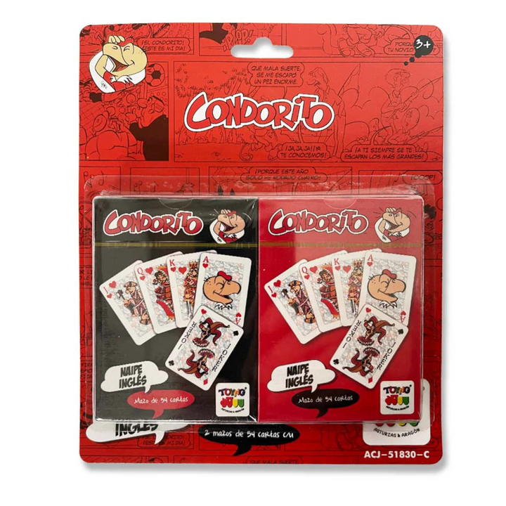 JUEGO DE NAIPES CONDORITO