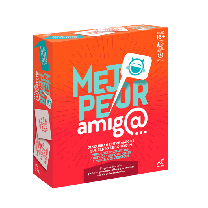 JUEGO MEJOR PEOR AMIGO