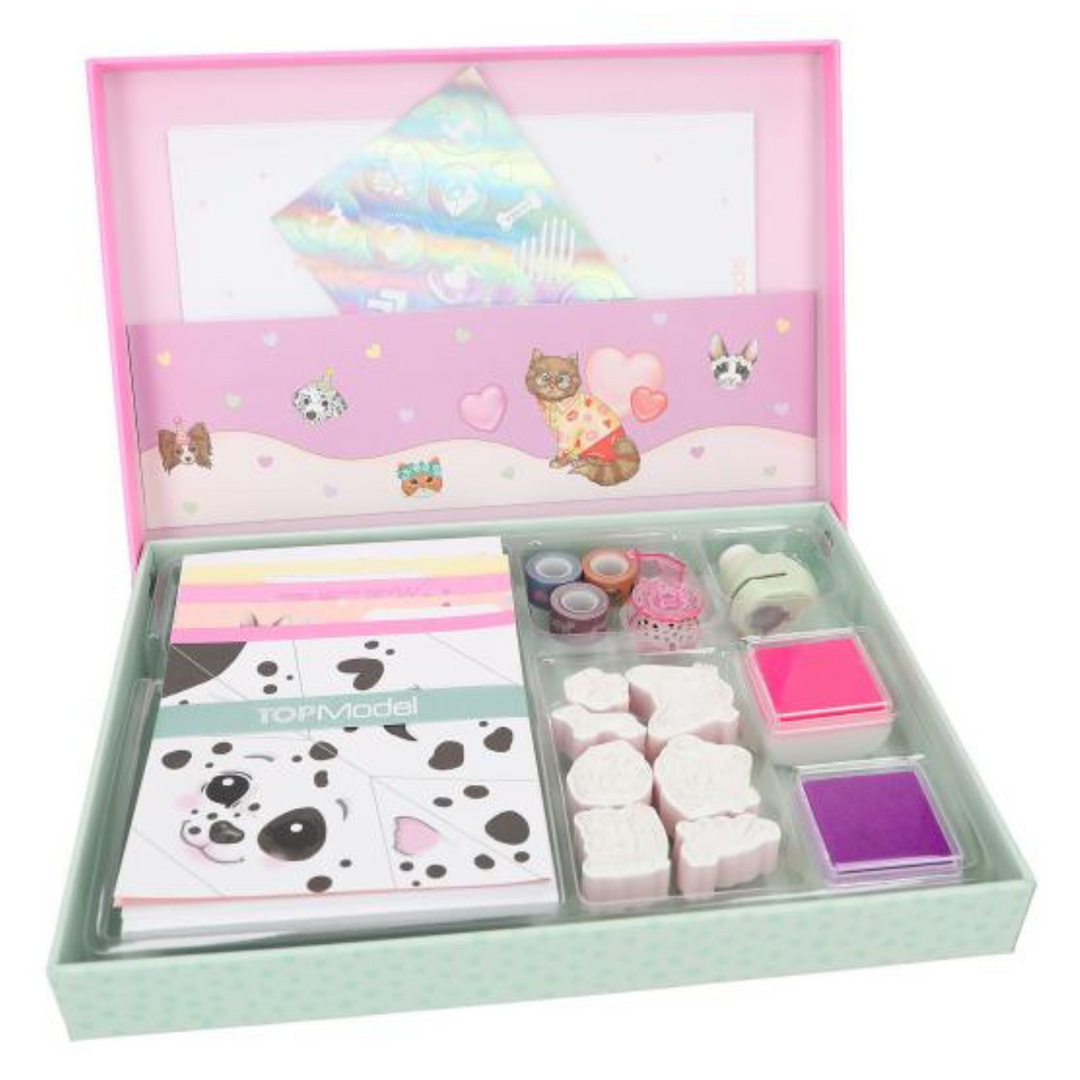 SET DE CARTAS LOVE KITTY