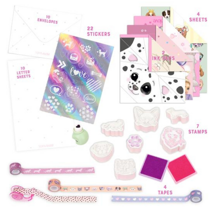 SET DE CARTAS LOVE KITTY