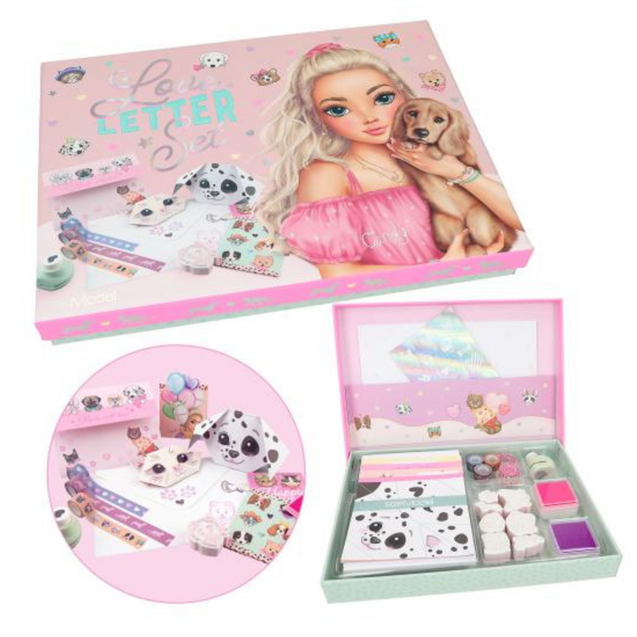 SET DE CARTAS LOVE KITTY