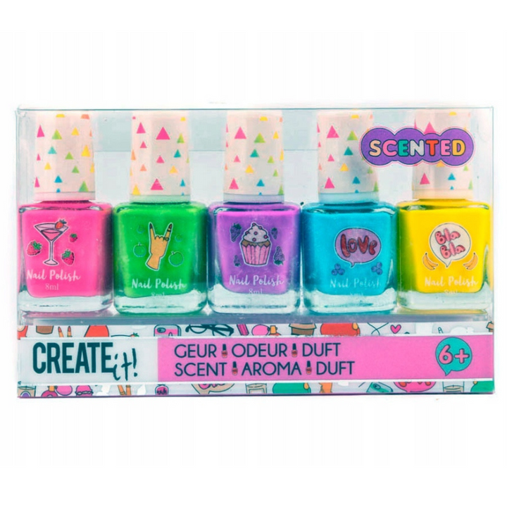 ESMALTES DE UÑAS PASTEL