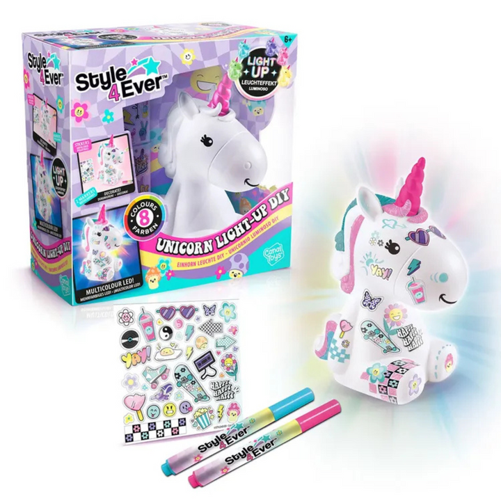 UNICORNIO PARA DECORAR CON LUZ