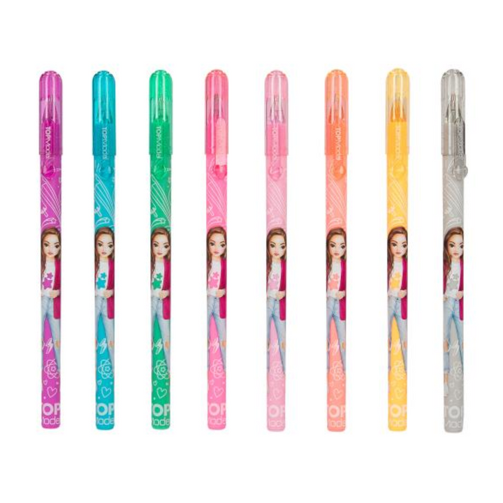 SET LAPICES DE GEL CON BRILLO