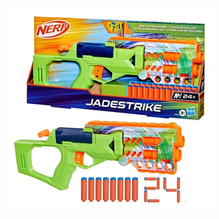 PISTOLA NERF GREEN JADESTRIKE