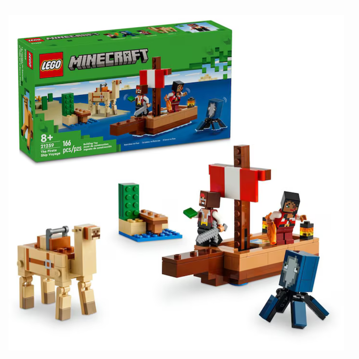 LEGO EL VIAJE EN EL BARCO PIRATA