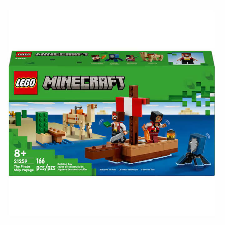 LEGO EL VIAJE EN EL BARCO PIRATA